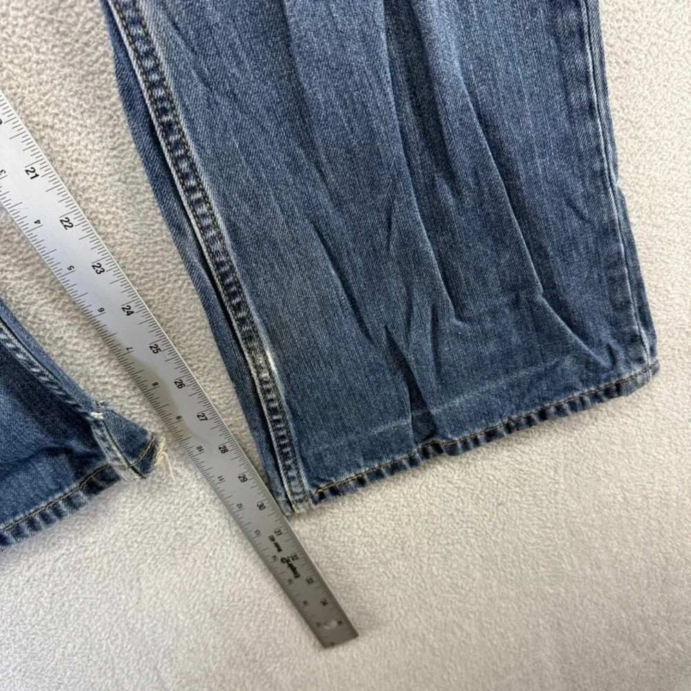 Vintage Levis Jeans Men's 34x32 Blue Denim 512 Bootcut Baggy Distressed Y2k